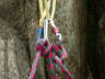 2 clove hitches make for a good belay